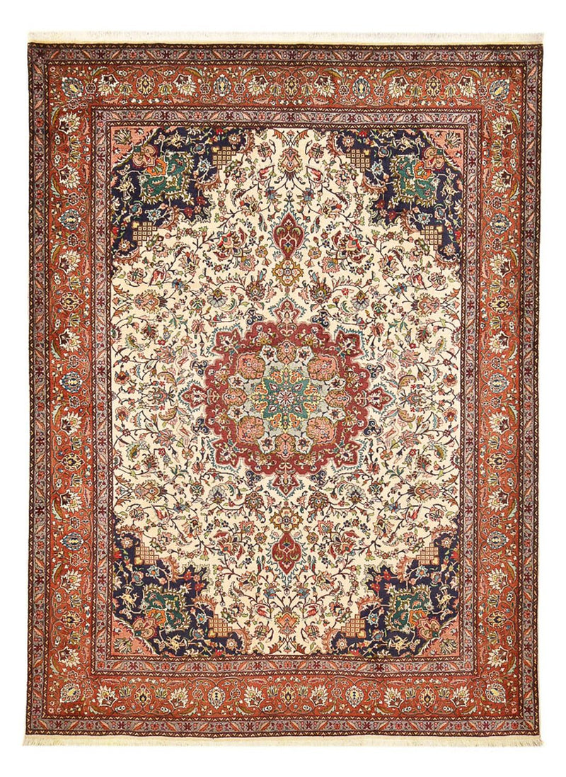 Persisk tæppe - Tabriz - Royal - 356 x 258 cm - creme