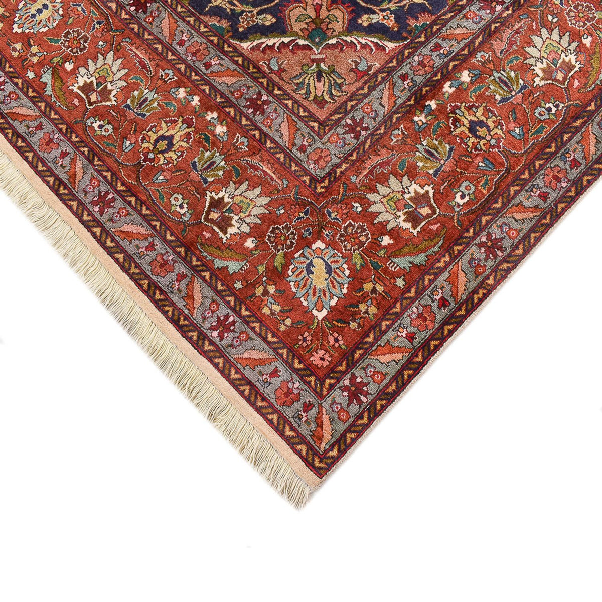 Persisk tæppe - Tabriz - Royal - 356 x 258 cm - creme