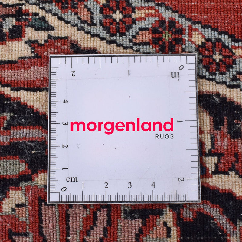 Persisk tæppe - Bijar rundt  - 250 x 250 cm - flerfarvet