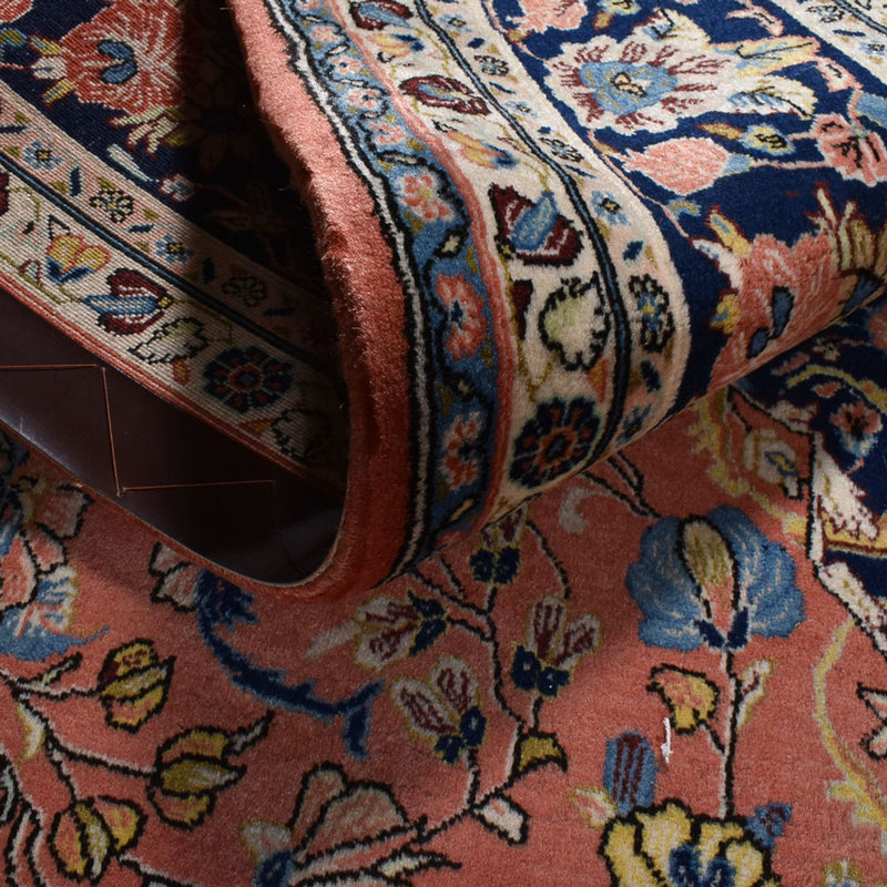 Persisk tæppe - Bijar - 311 x 205 cm - lysrød