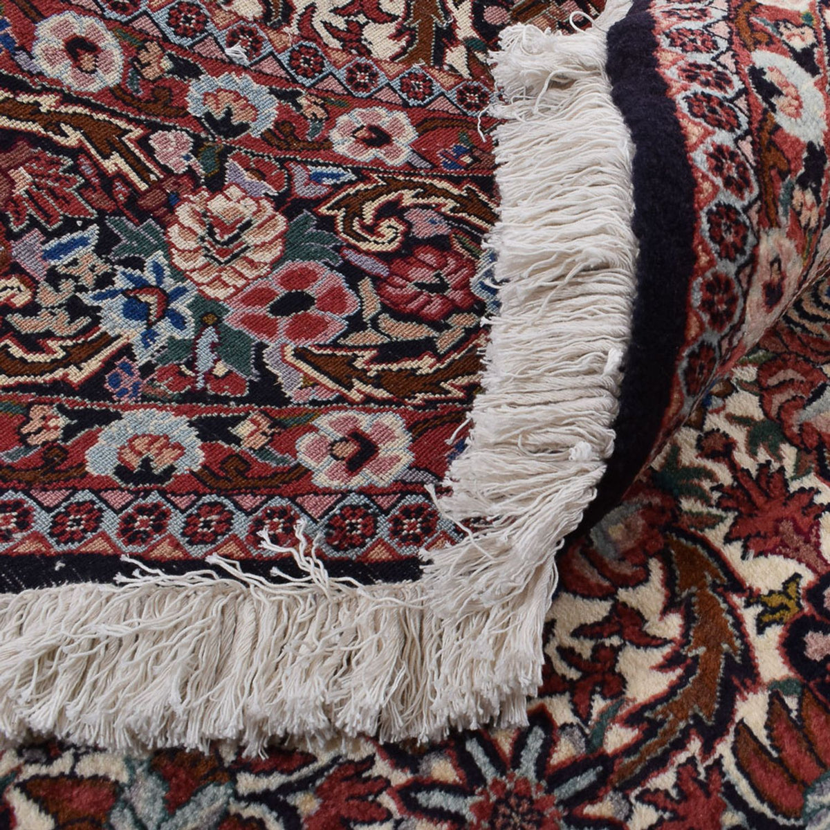 Persisk tæppe - Bijar rundt  - 250 x 250 cm - rust