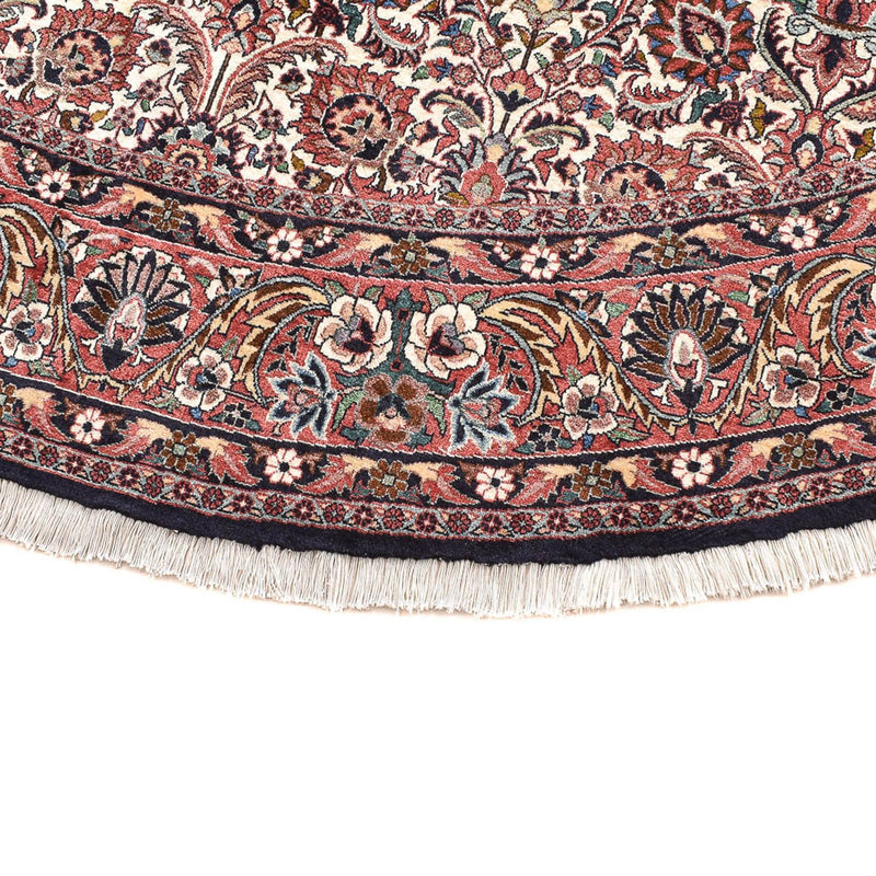 Persisk tæppe - Bijar rundt  - 250 x 250 cm - rust