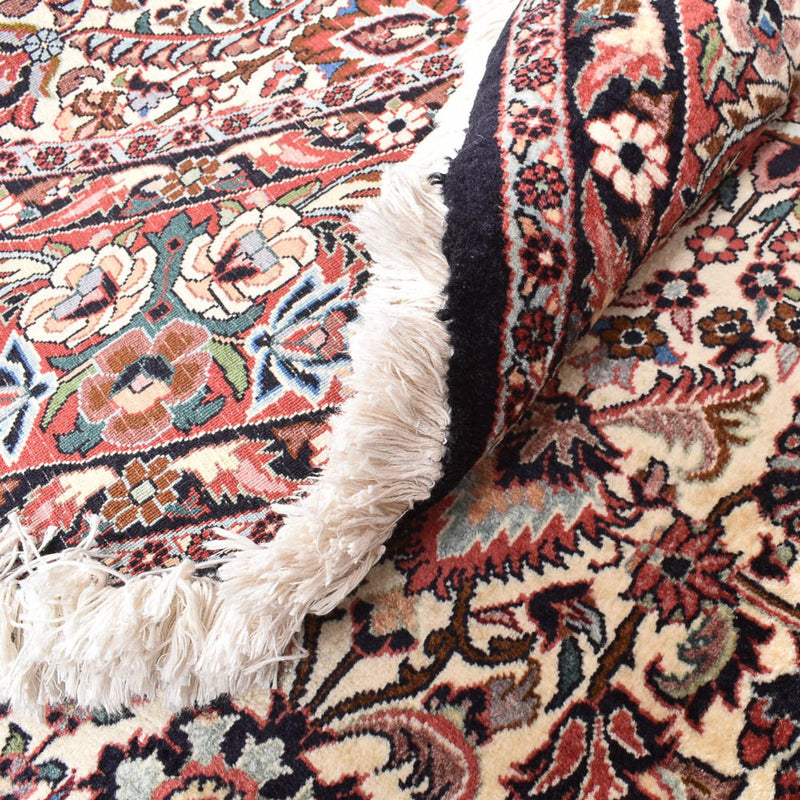 Persisk tæppe - Bijar rundt  - 250 x 250 cm - rust