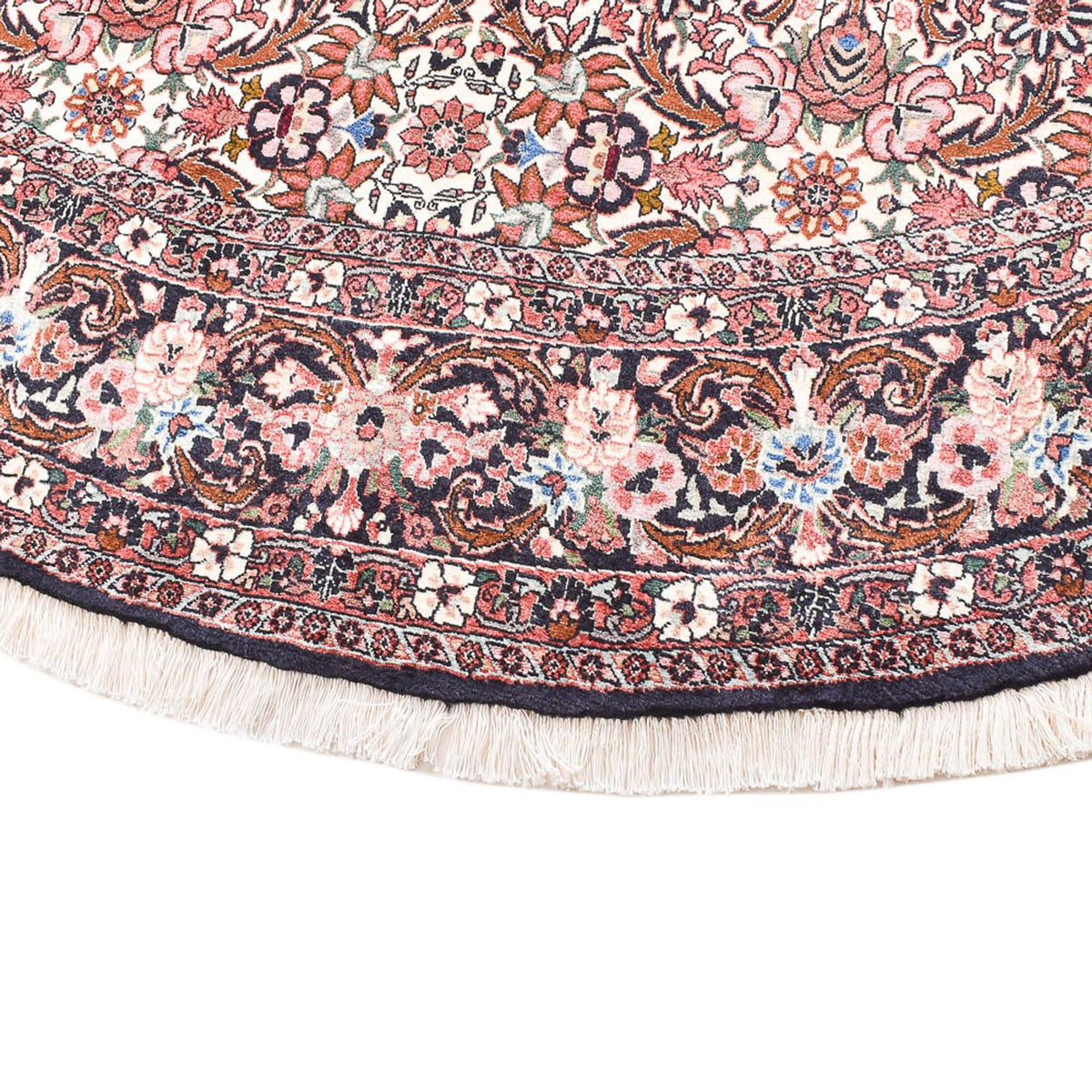 Persisk tæppe - Bijar rundt  - 250 x 250 cm - rust