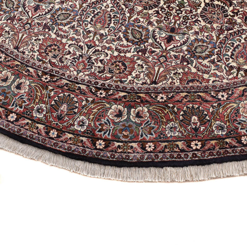 Persisk tæppe - Bijar rundt  - 250 x 250 cm - rust