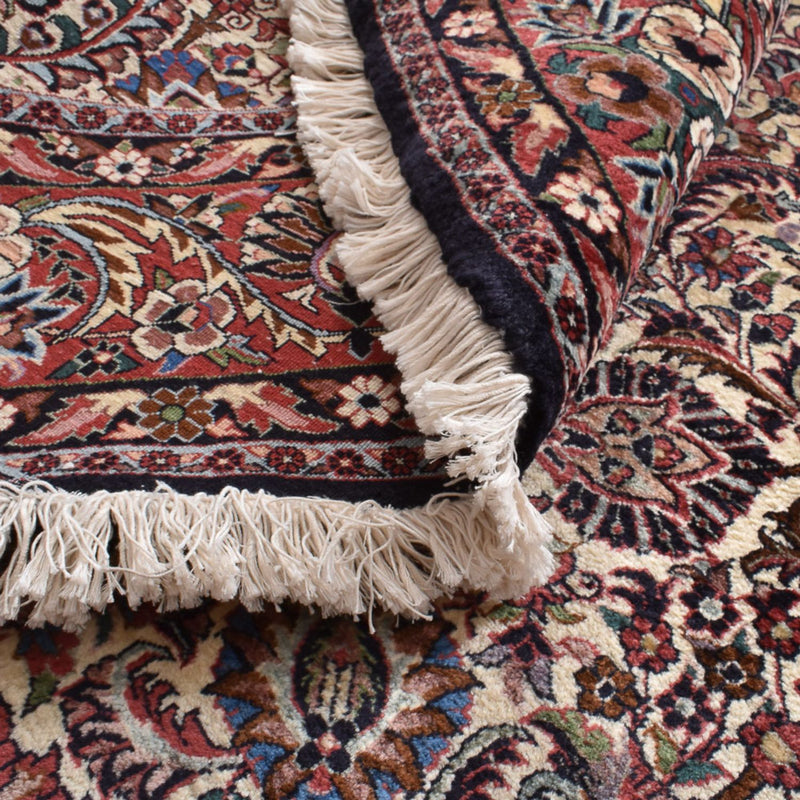 Persisk tæppe - Bijar rundt  - 250 x 250 cm - rust