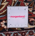 Persisk tæppe - Bijar rundt  - 250 x 250 cm - rust