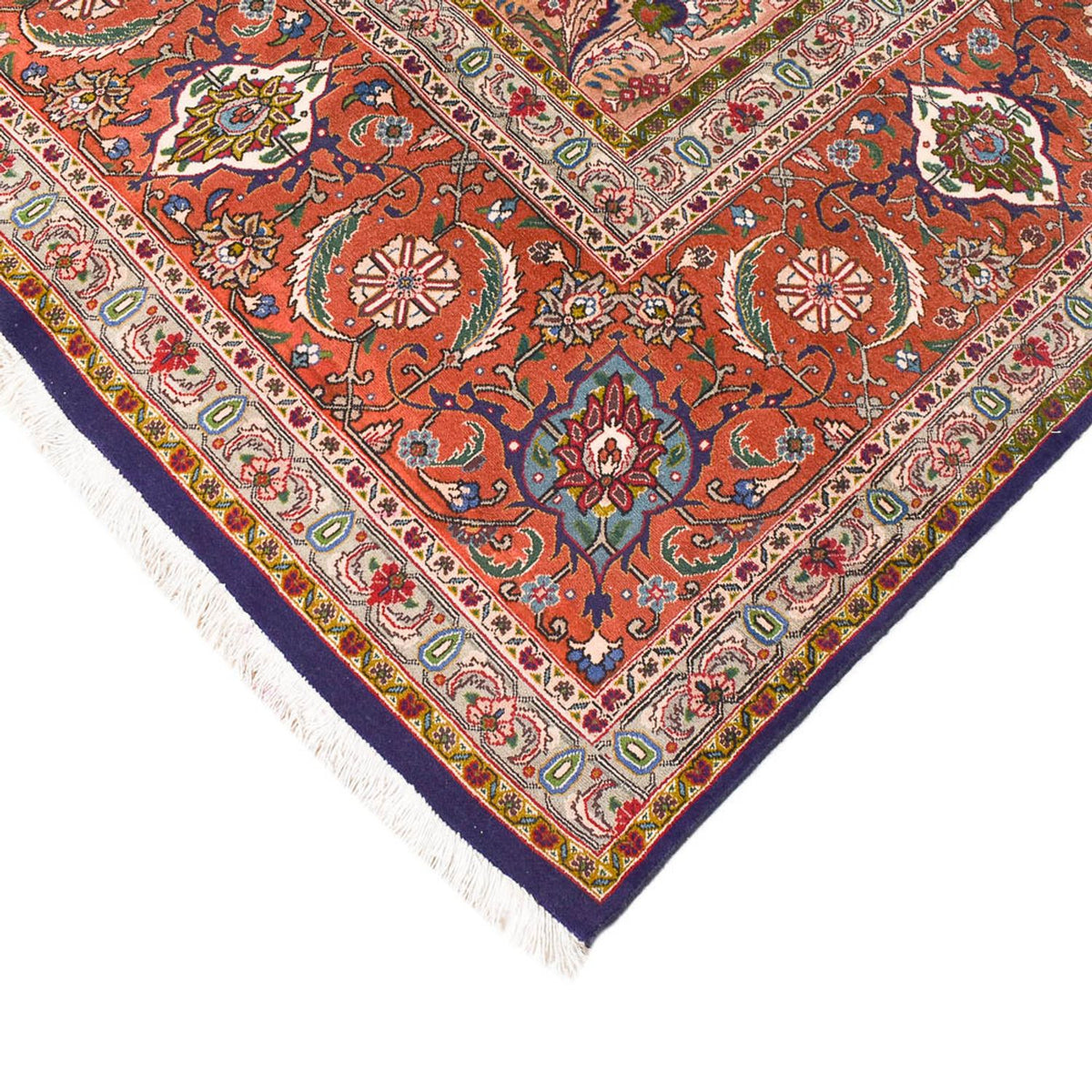 Persisk tæppe - Tabriz - Royal - 520 x 350 cm - lilla