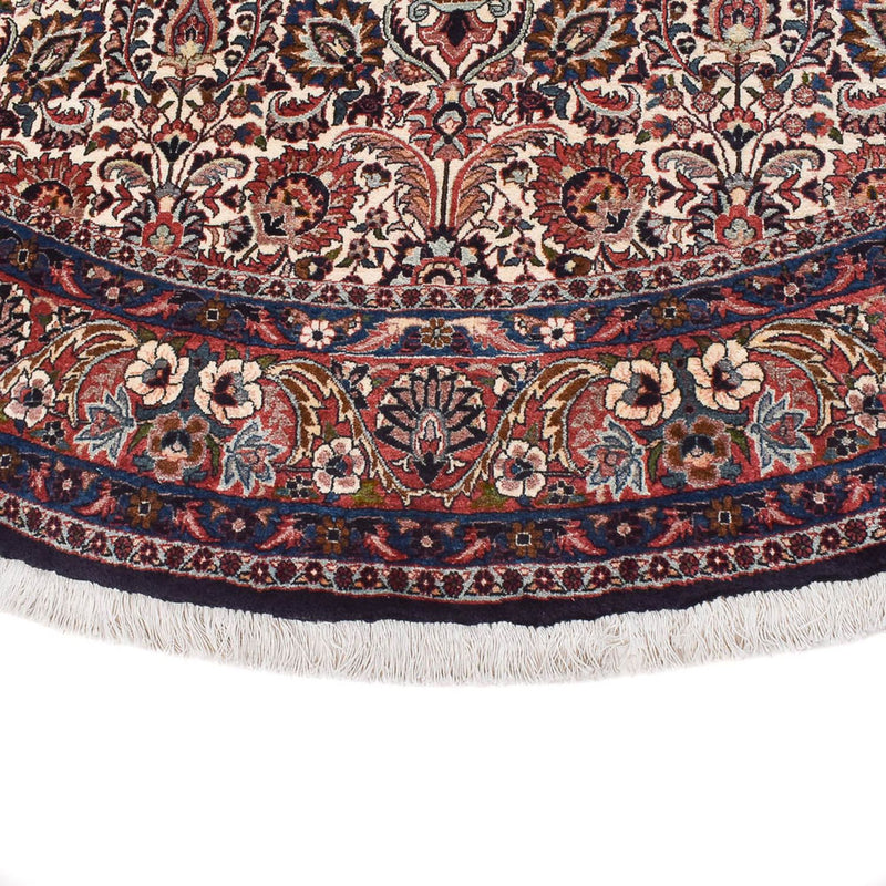 Persisk tæppe - Bijar rundt  - 250 x 250 cm - rust