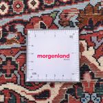 Persisk tæppe - Bijar rundt  - 300 x 300 cm - rust