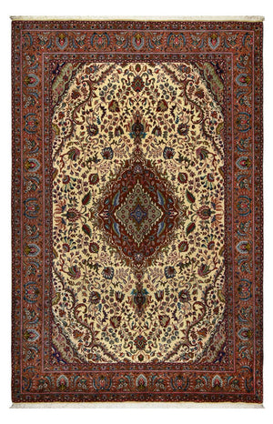 Persisk tæppe - Tabriz - Royal - 312 x 206 cm - mørk beige