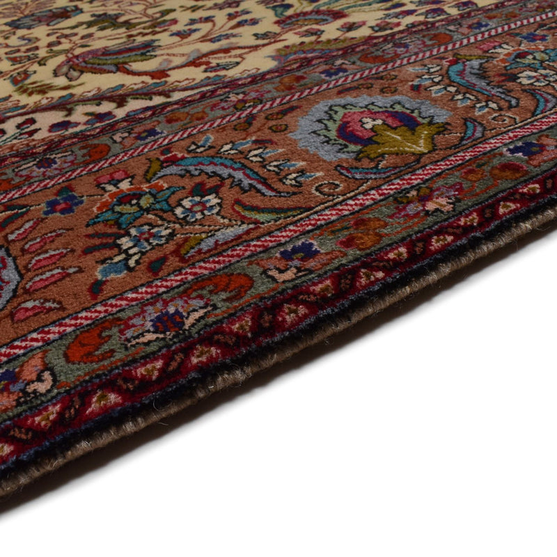 Persisk tæppe - Tabriz - Royal - 312 x 206 cm - mørk beige