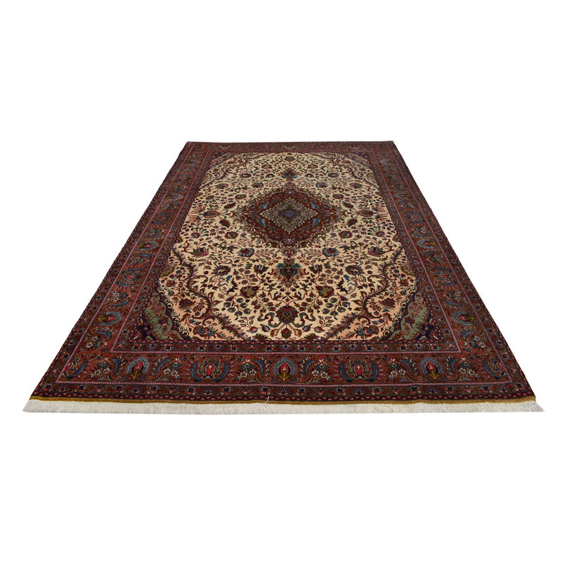 Persisk tæppe - Tabriz - Royal - 312 x 206 cm - mørk beige