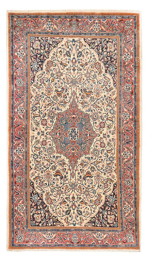 Løber Persisk tæppe - Nomadisk - 226 x 129 cm - lys beige