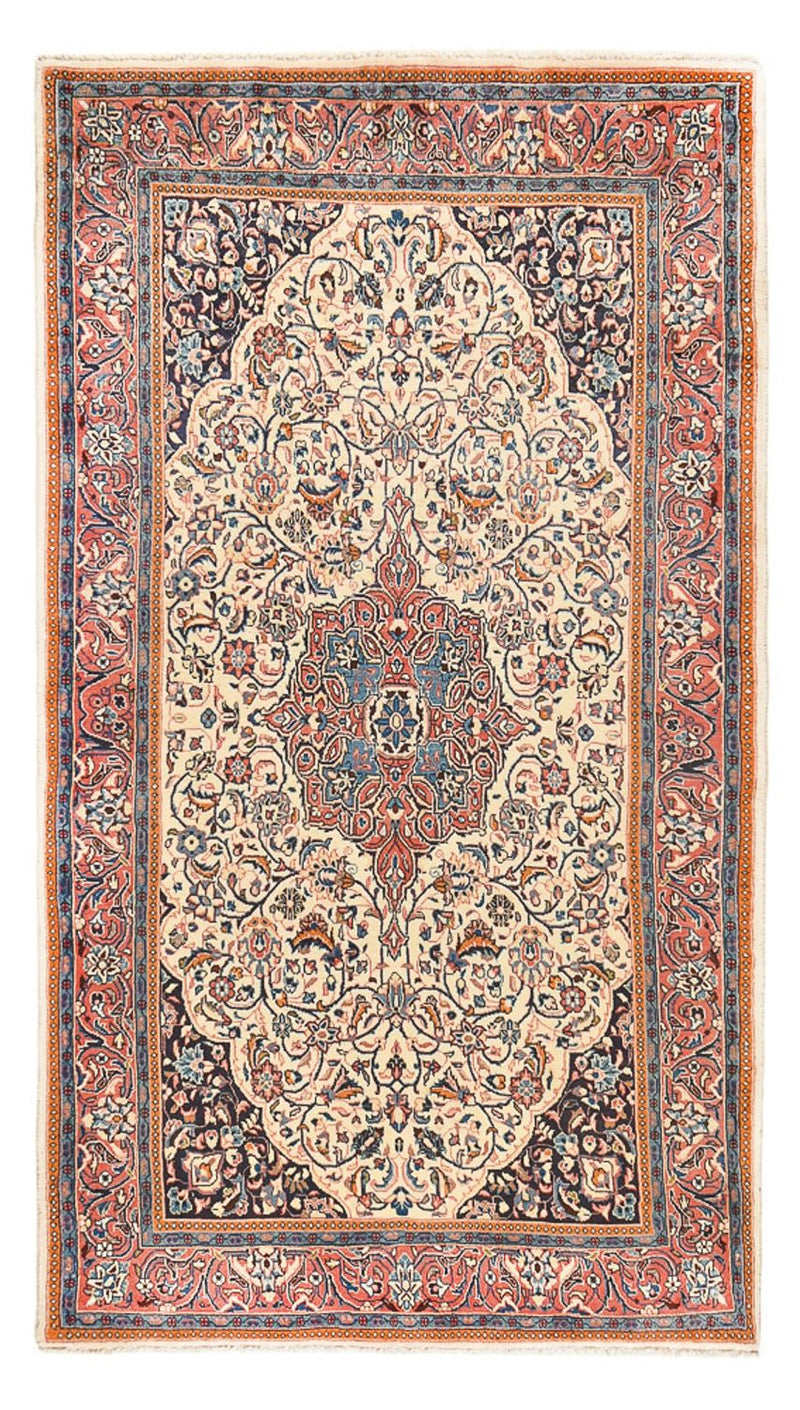 Løber Persisk tæppe - Nomadisk - 226 x 129 cm - lys beige