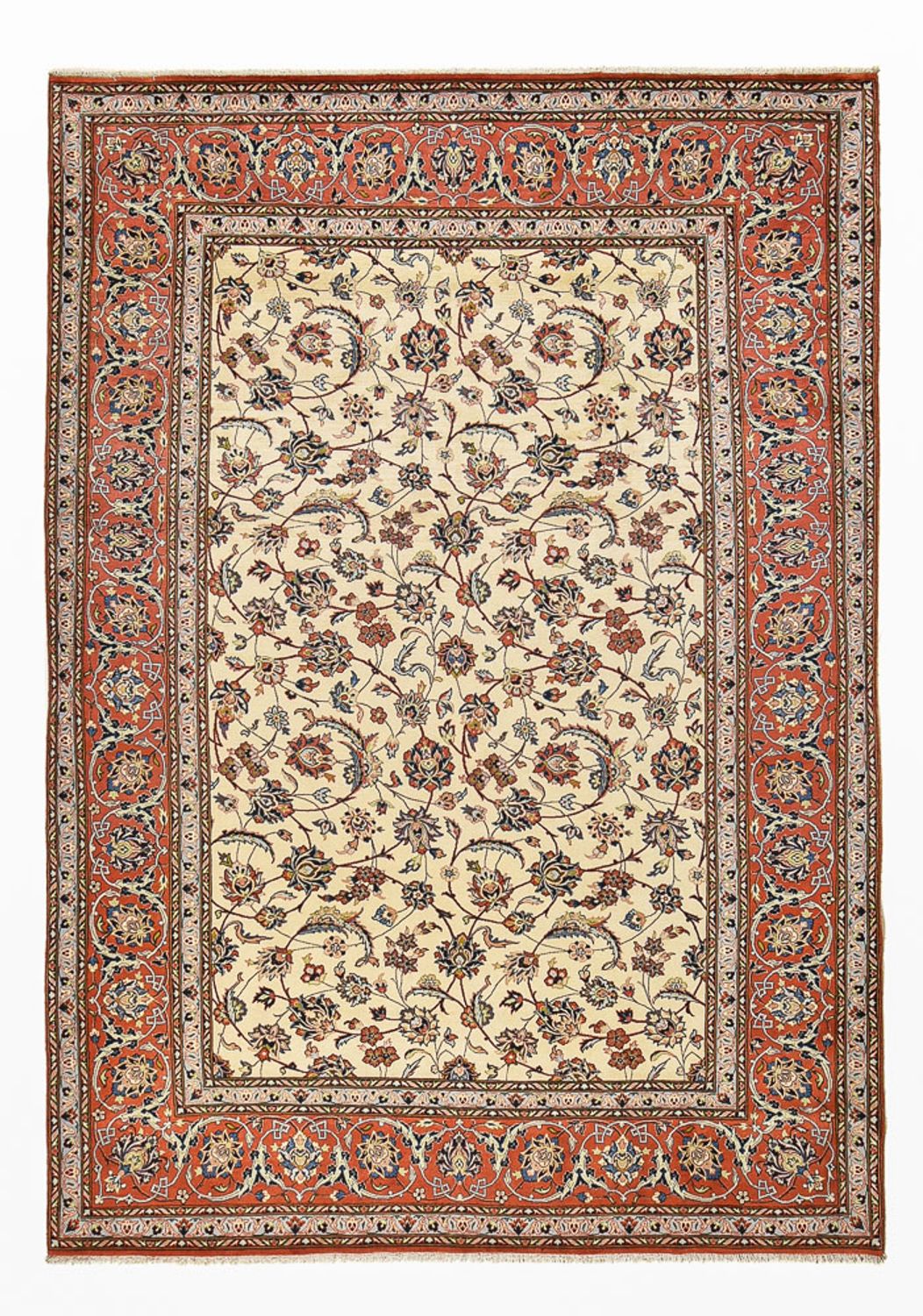 Persisk tæppe - Classic - 350 x 250 cm - lys beige