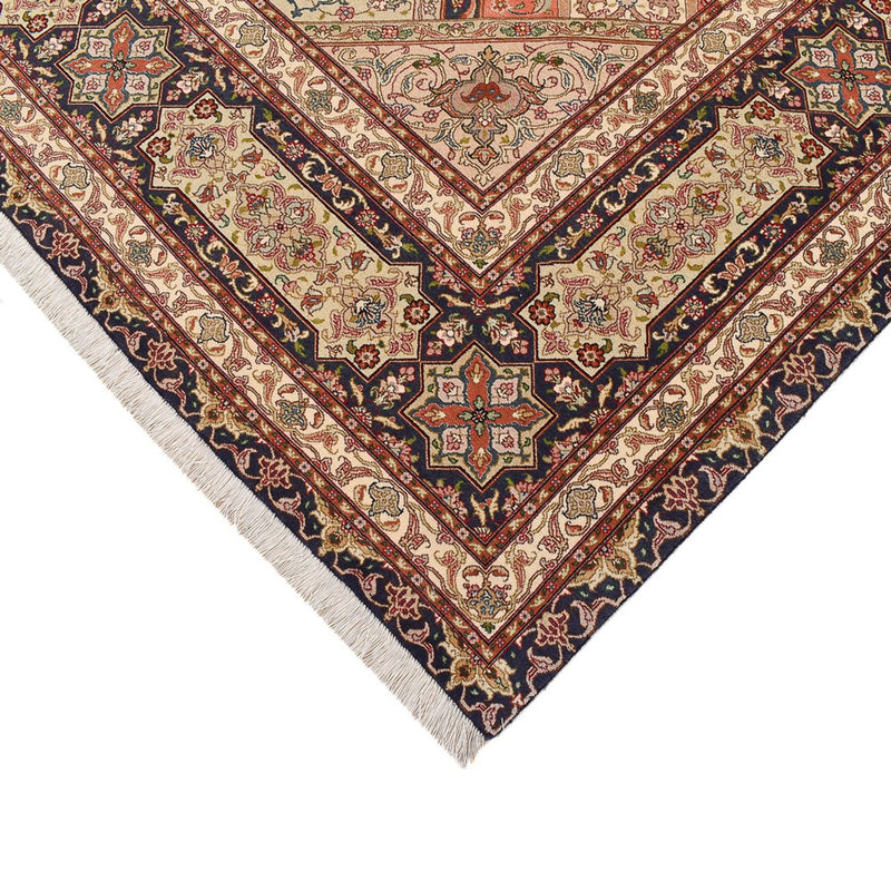 Persisk tæppe - Tabriz - Royal - 300 x 251 cm - lys beige