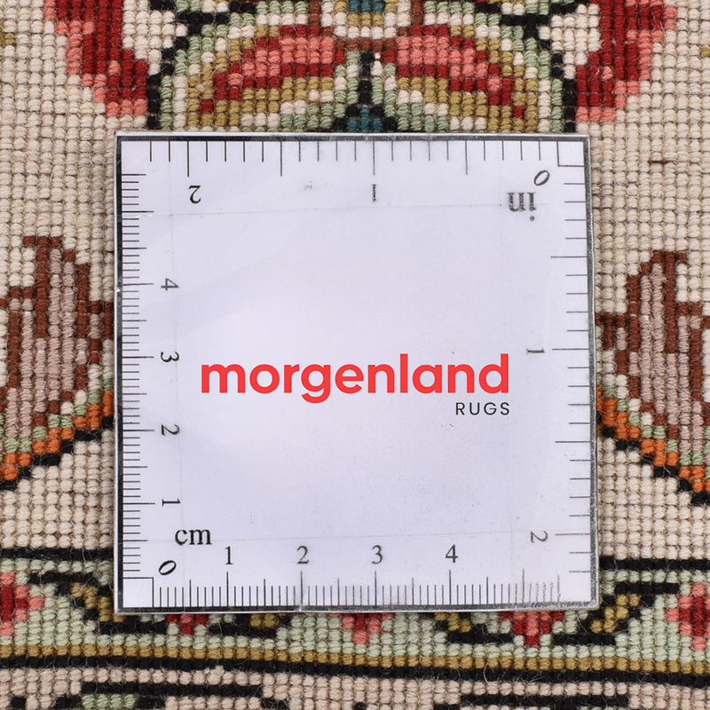 Løber Persisk tæppe - Tabriz - Royal - 202 x 71 cm - creme