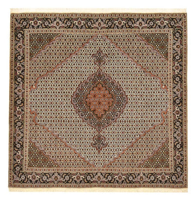 Tabriz - 40 Raj Tæppe 198x203cm - Persisk tæppe