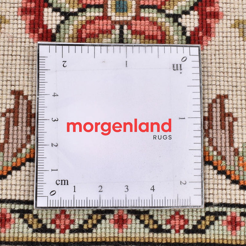 Løber Persisk tæppe - Tabriz - Royal - 202 x 69 cm - creme