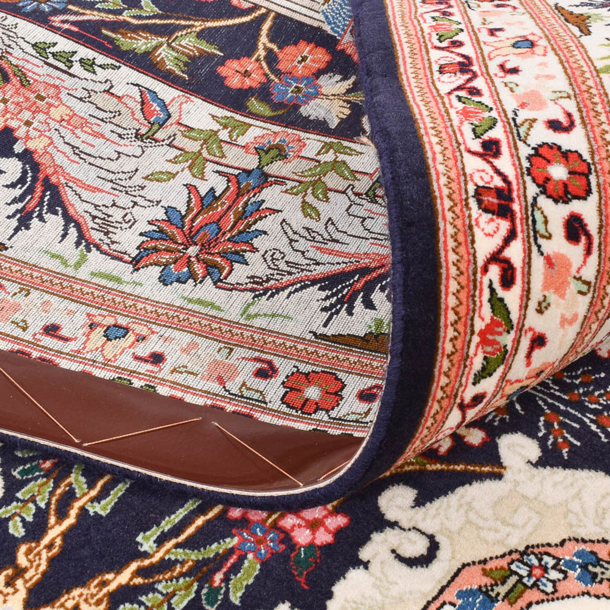 Persisk tæppe - Tabriz - Premium - 196 x 150 cm - flerfarvet