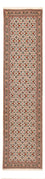Løber Persisk tæppe - Tabriz - Royal - 304 x 74 cm - lys brun