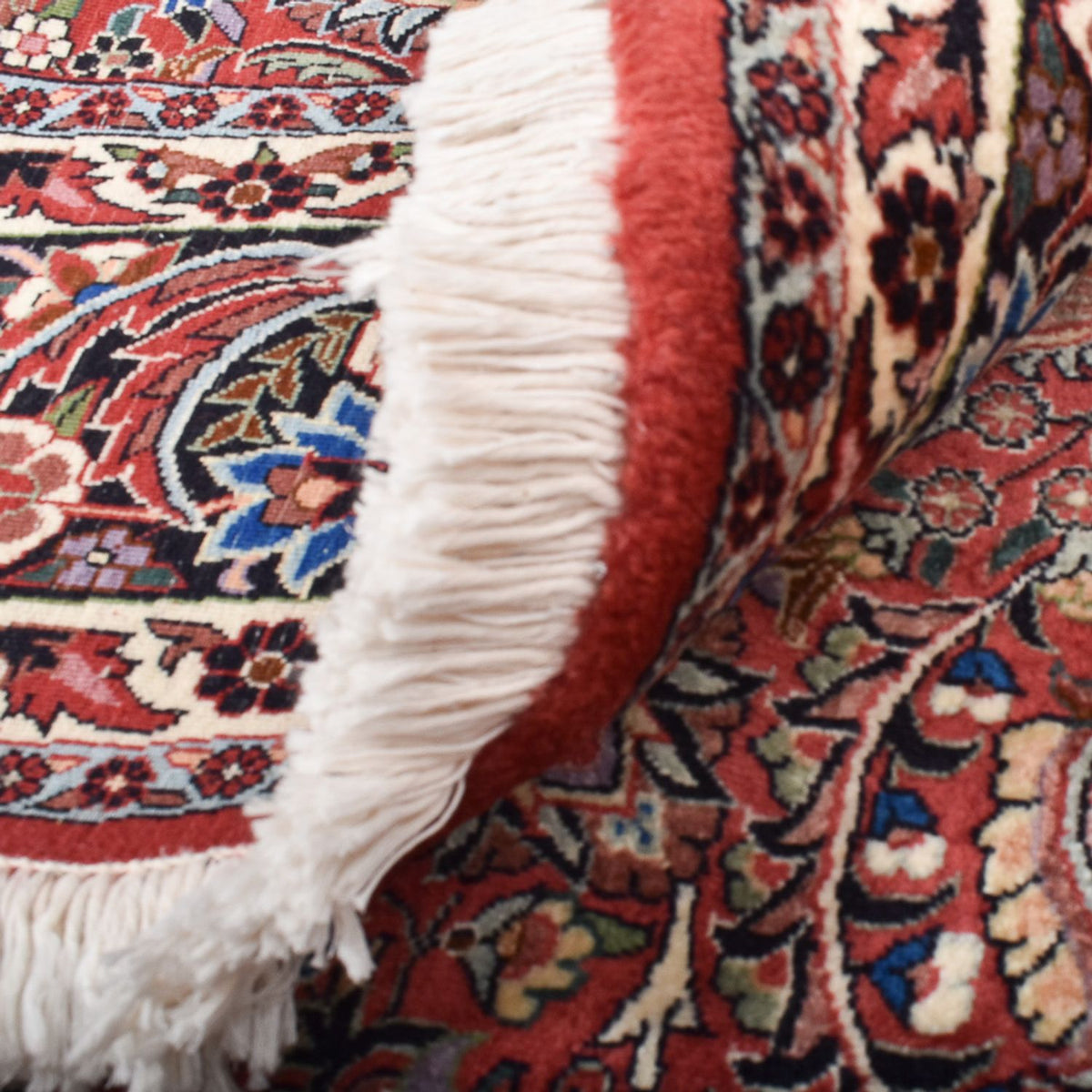 Persisk tæppe - Bijar rundt  - 250 x 250 cm - rust