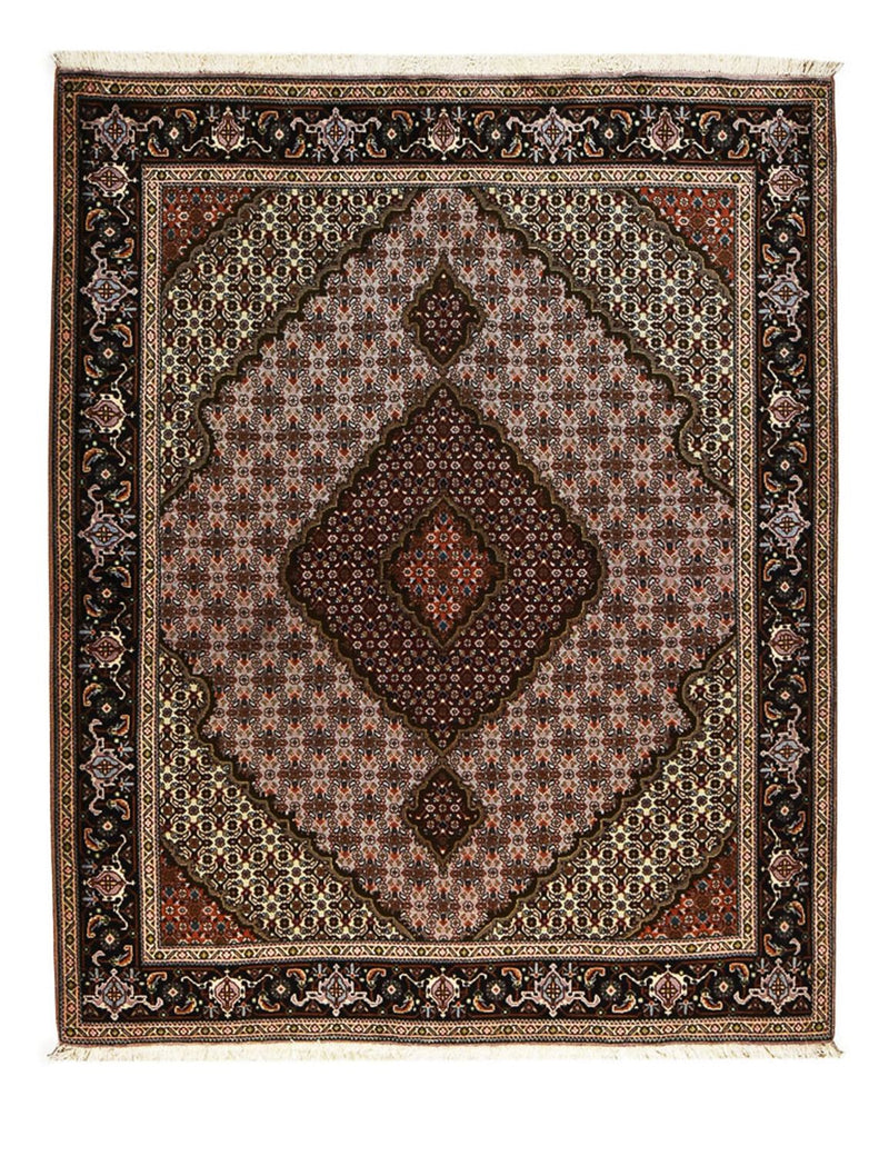 Persisk tæppe - Tabriz - Royal - 197 x 156 cm - lysrød