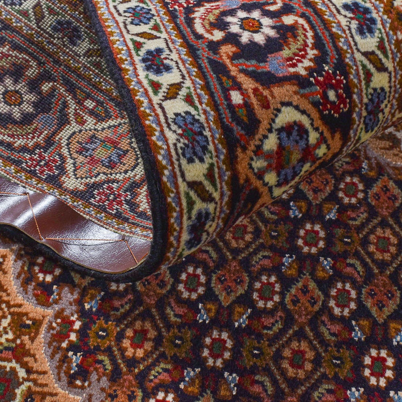 Persisk tæppe - Tabriz - Royal - 202 x 152 cm - brun