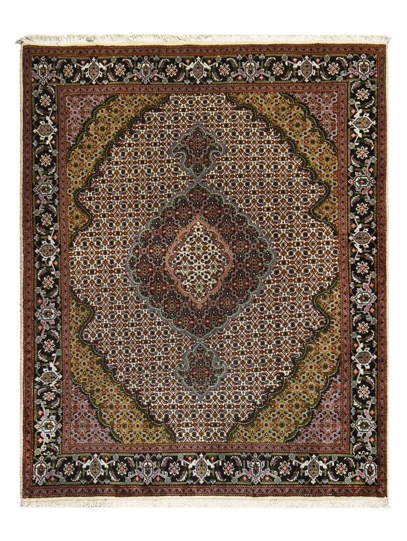 Persisk tæppe - Tabriz - Royal - 196 x 155 cm - flerfarvet