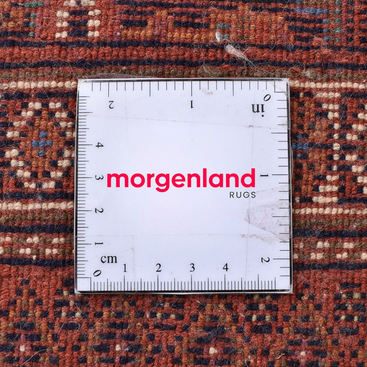 Persisk tæppe - Nomadisk - 245 x 178 cm - lysrød