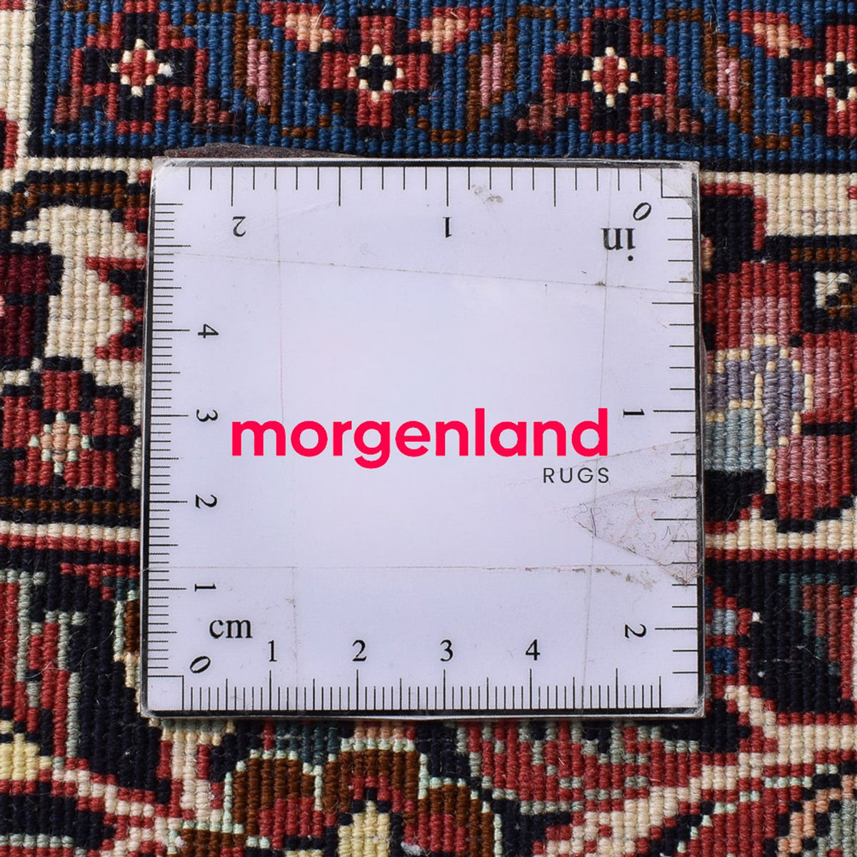 Persisk tæppe - Bijar - 298 x 200 cm - lysrød