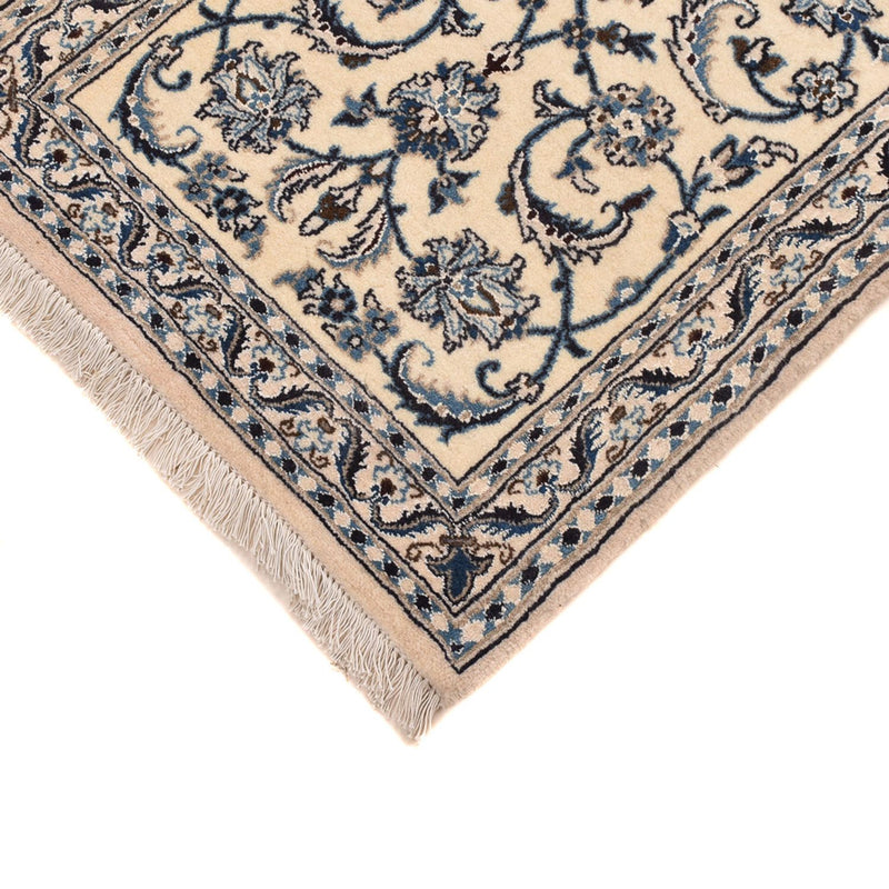 Løber Persisk tæppe - Nain - Royal - 192 x 61 cm - creme