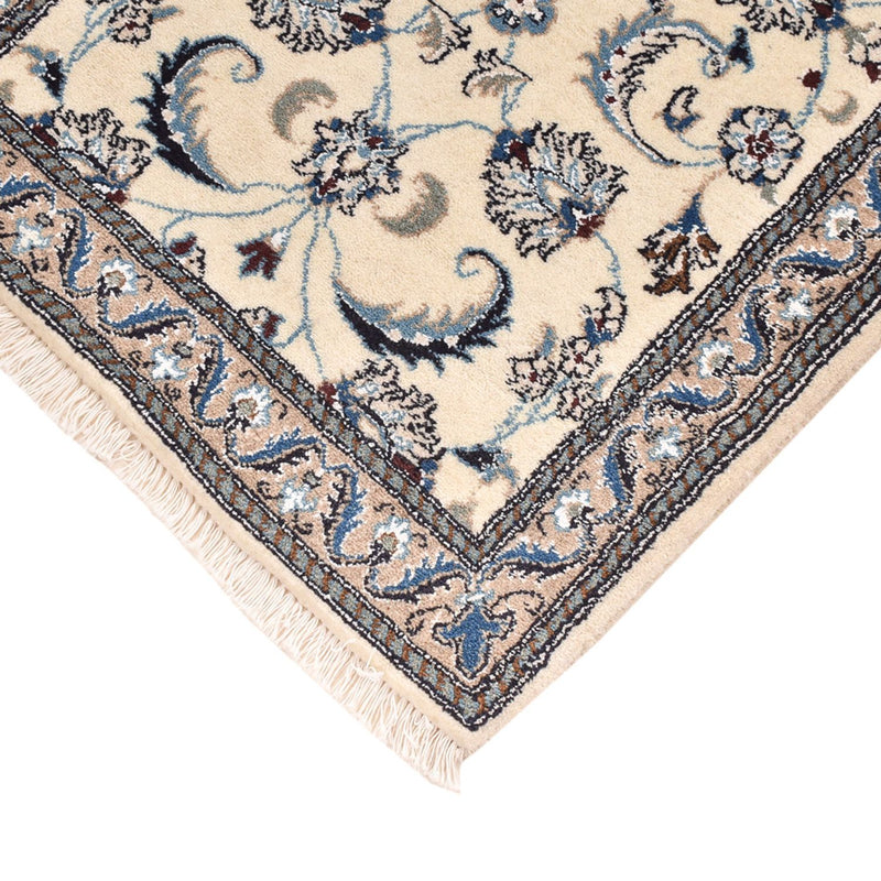 Løber Persisk tæppe - Nain - Royal - 185 x 61 cm - creme