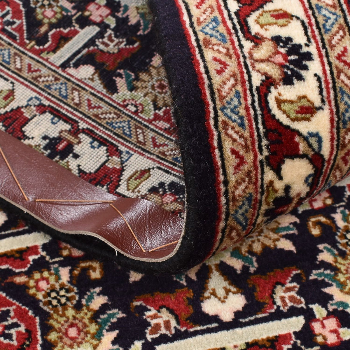 Løber Persisk tæppe - Tabriz - Royal - 197 x 61 cm - beige