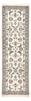 Løber Persisk tæppe - Nain - Royal - 190 x 59 cm - creme