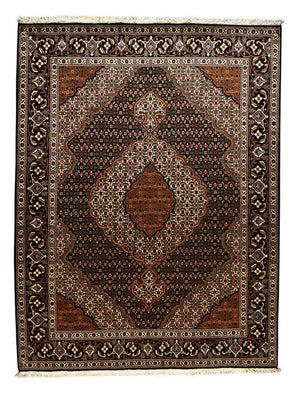 Persisk tæppe - Tabriz - Royal - 205 x 153 cm - mørkebrun