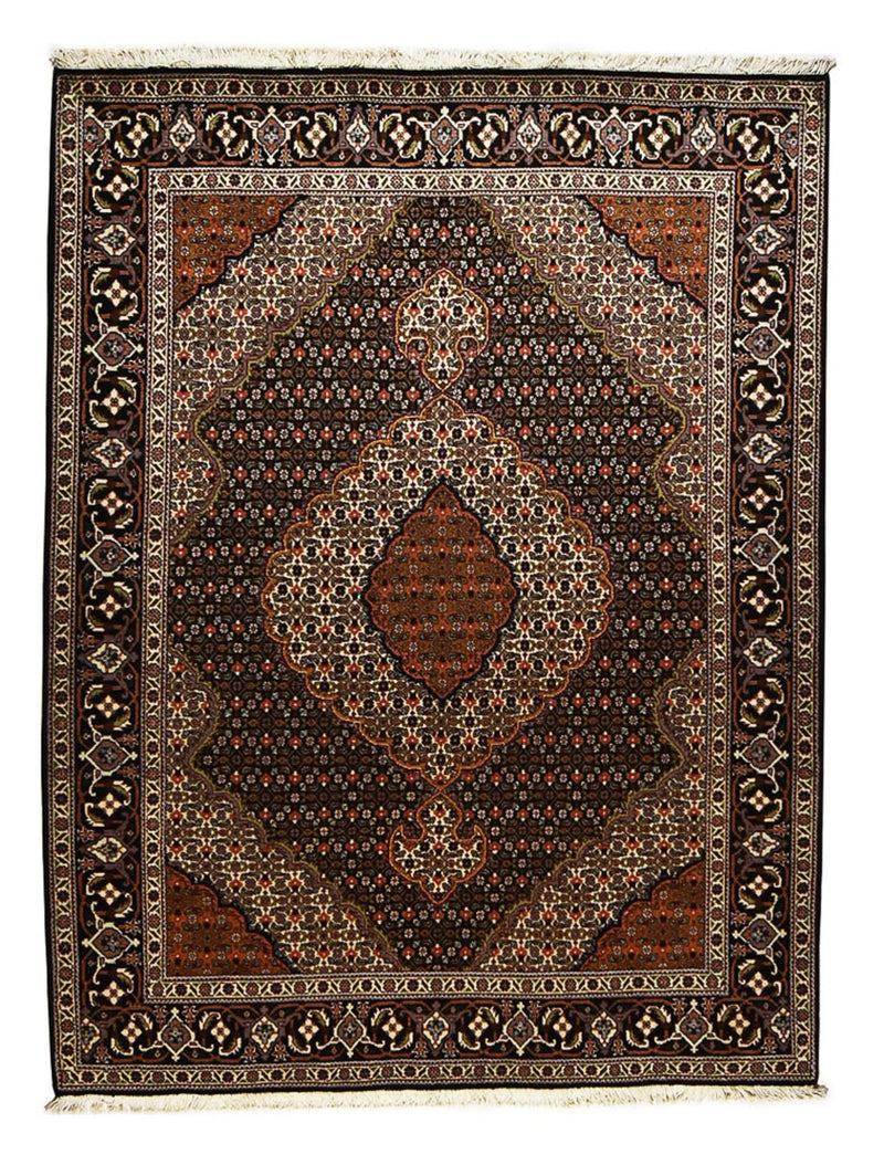 Persisk tæppe - Tabriz - Royal - 205 x 153 cm - mørkebrun