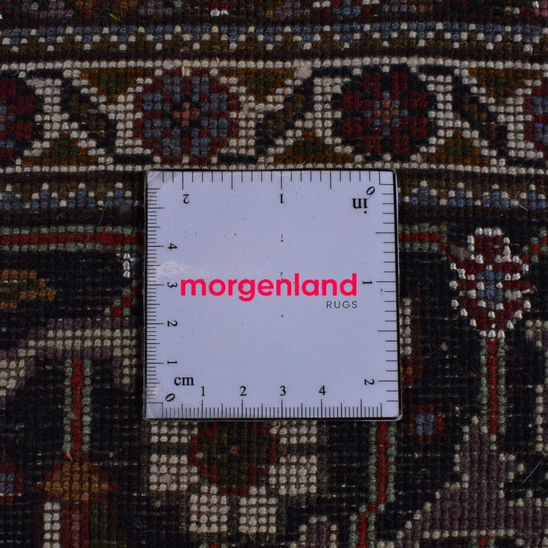 Persisk tæppe - Tabriz - Royal - 200 x 150 cm - mørkerød