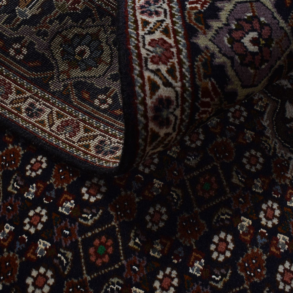 Persisk tæppe - Tabriz - Royal - 205 x 152 cm - antracit