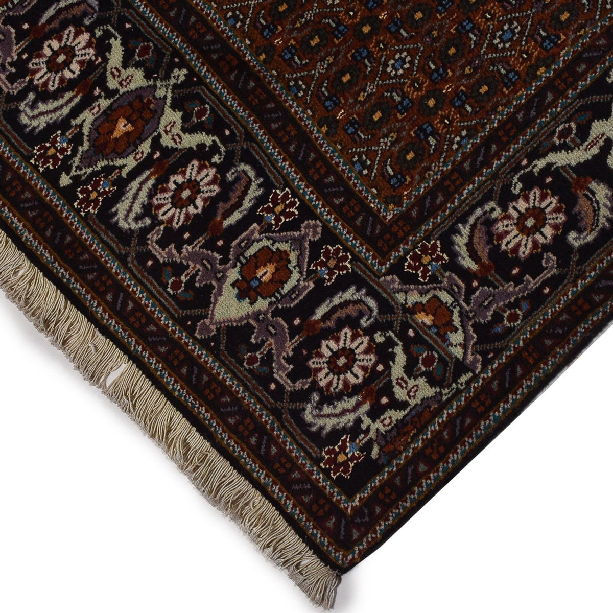Persisk tæppe - Tabriz - Royal - 206 x 158 cm - antracit