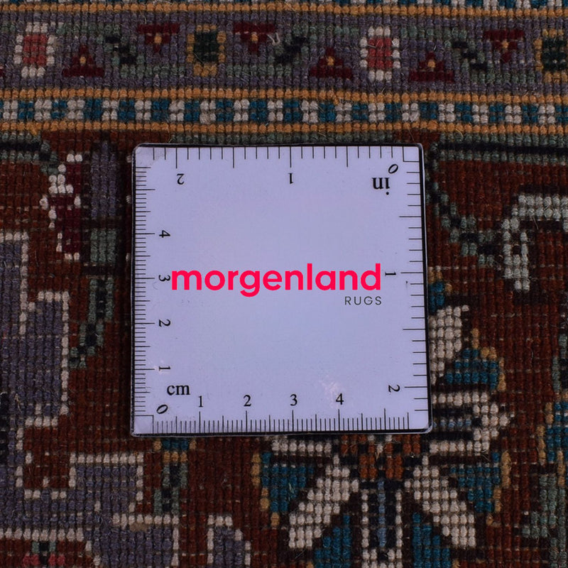 Persisk tæppe - Tabriz - Royal - 204 x 150 cm - antracit