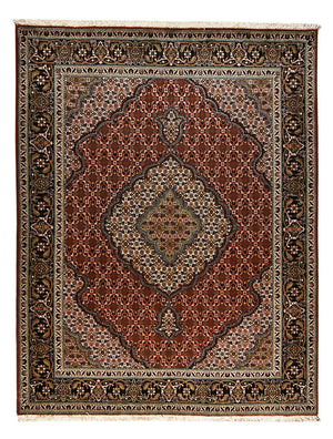Persisk tæppe - Tabriz - Royal - 200 x 150 cm - rød