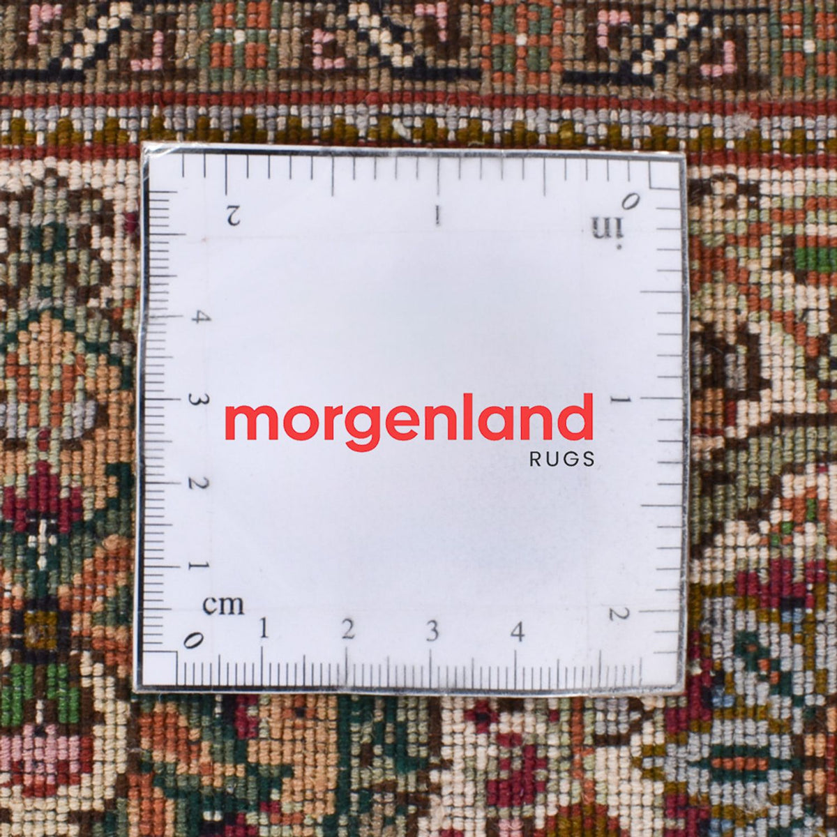 Løber Persisk tæppe - Tabriz - Royal - 404 x 200 cm - sand