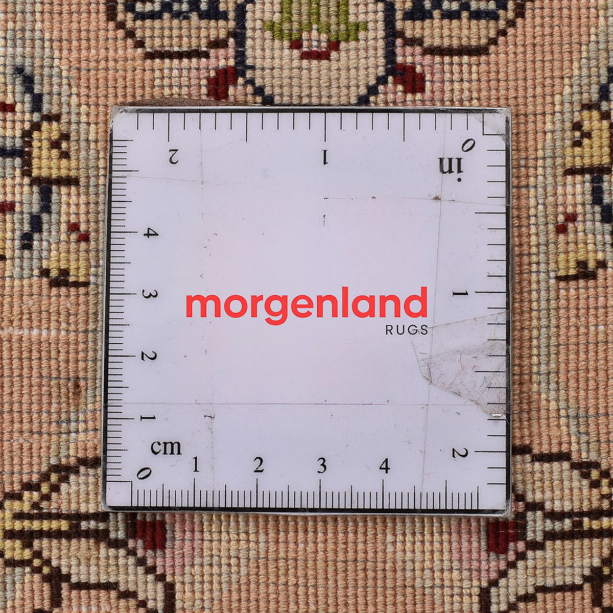 Løber Persisk tæppe - Tabriz - Royal - 376 x 80 cm - guld