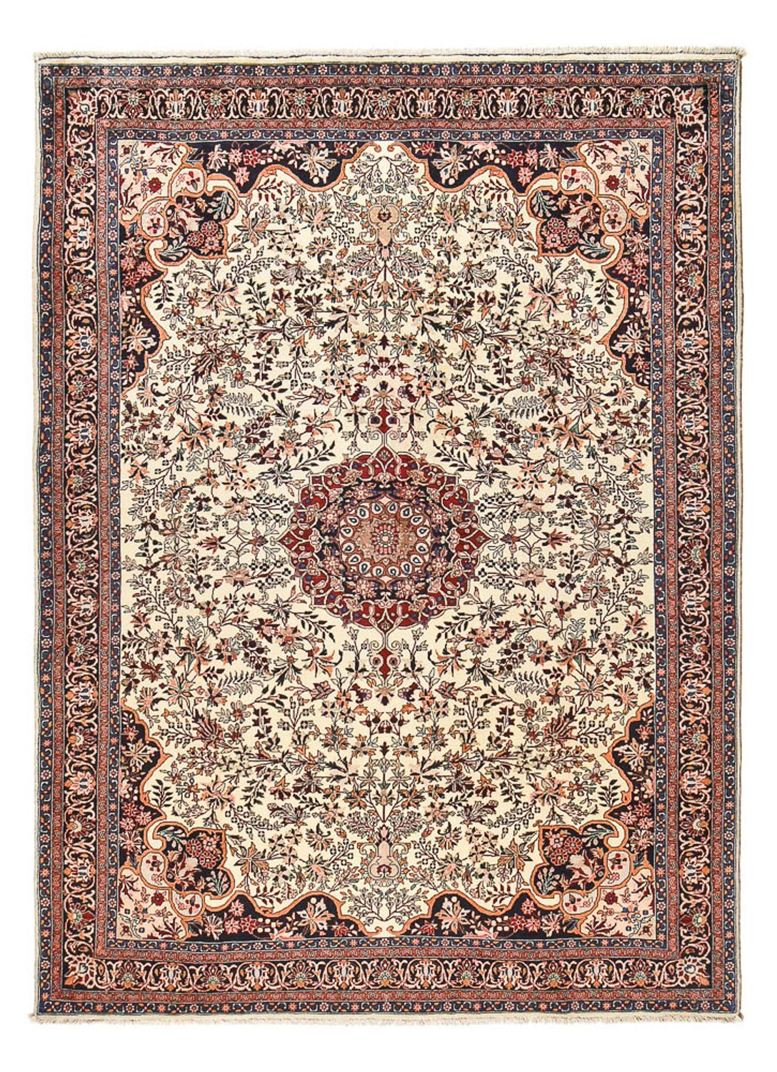 Persisk tæppe - Bijar - 300 x 217 cm - beige