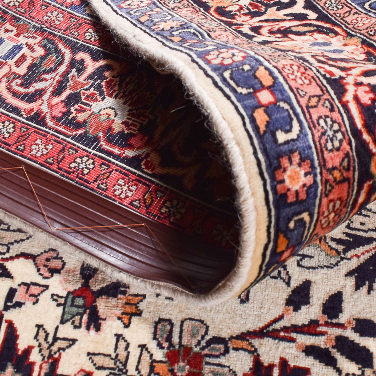 Persisk tæppe - Bijar - 300 x 217 cm - beige