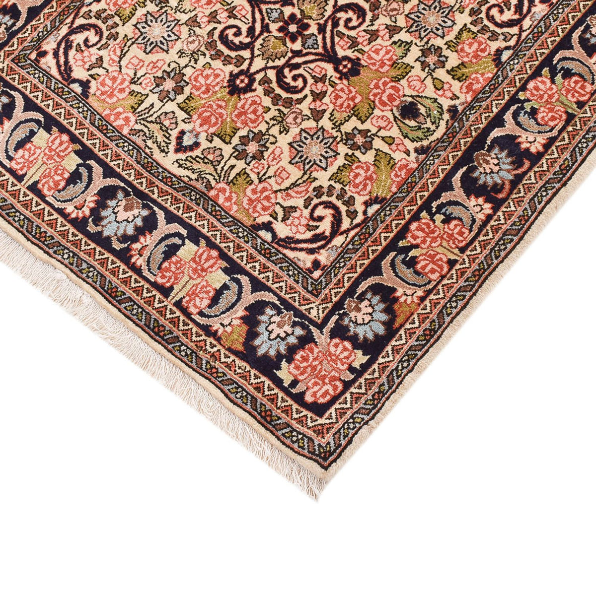 Løber Persisk tæppe - Bijar - 298 x 82 cm - beige