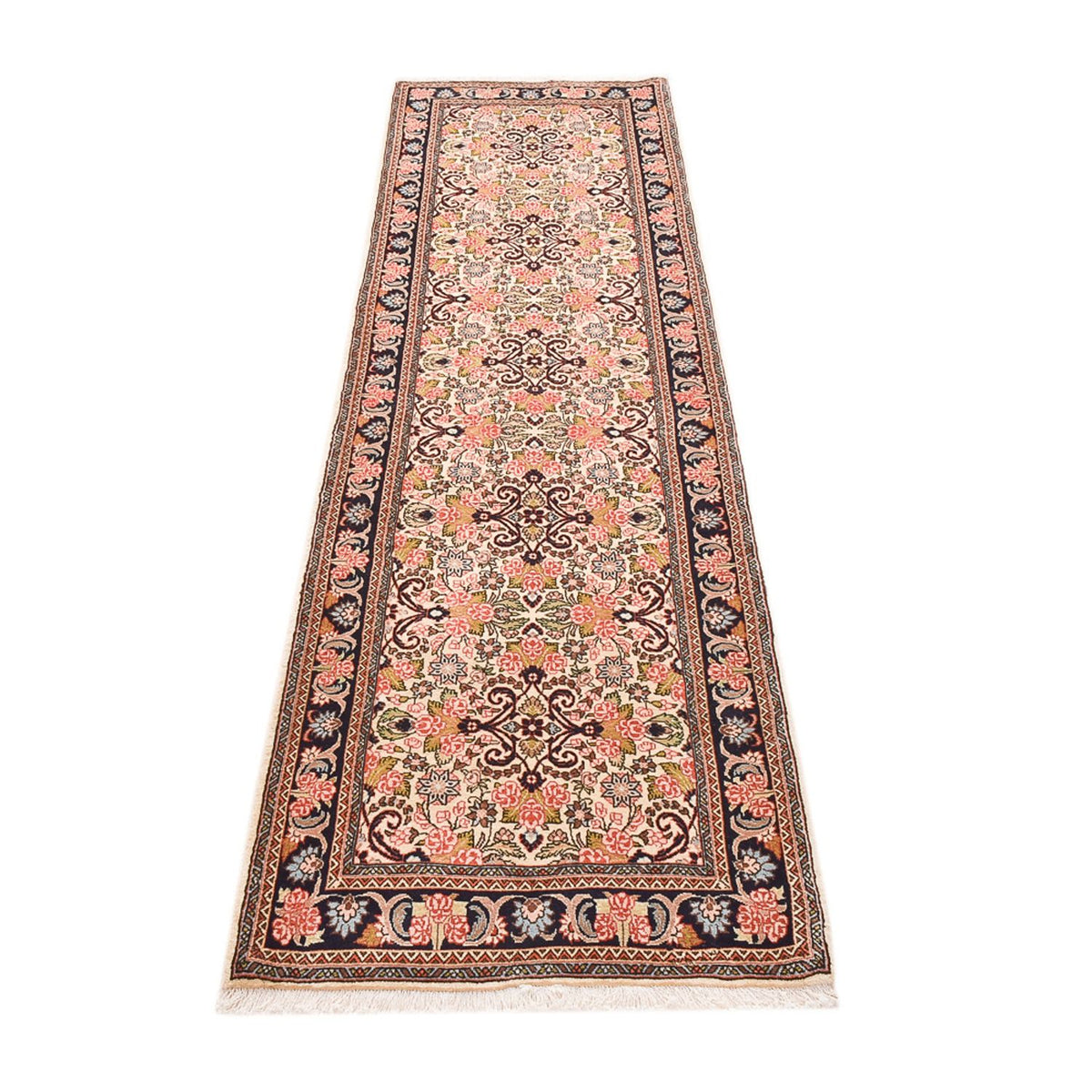 Løber Persisk tæppe - Bijar - 298 x 82 cm - beige
