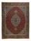 Persisk tæppe - Tabriz - Royal - 202 x 154 cm - mørkerød